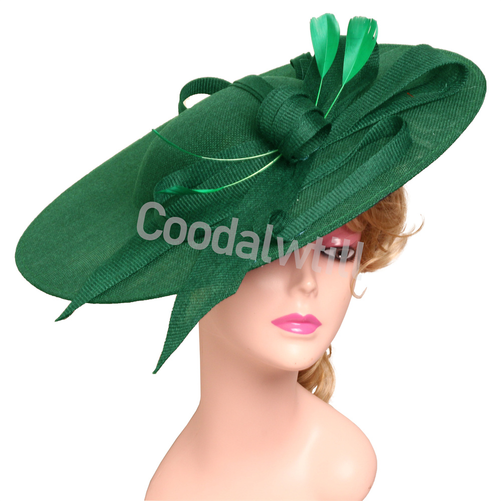 Women'S Fashion Visor - Royal Ascot grand Chapeau fascinateur bandeau