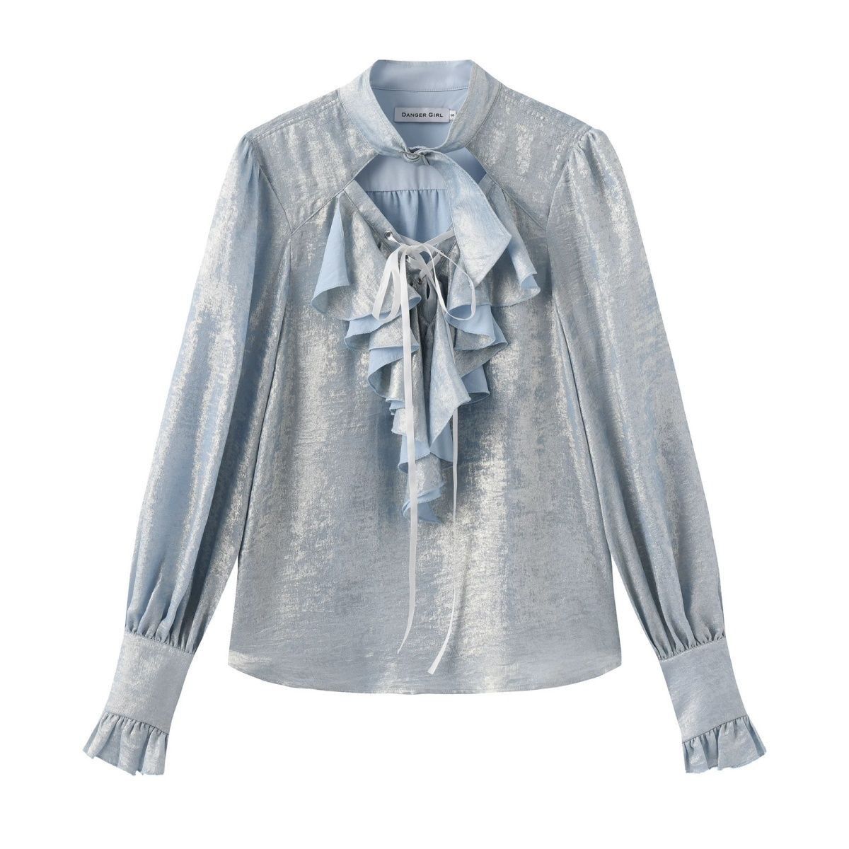 Puff Sleeve Blouse - Chemisier Lolita japonais style rétro palais,