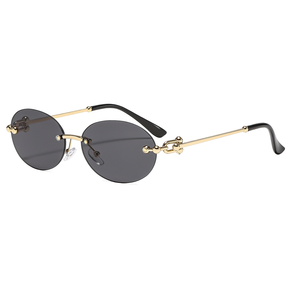 Women'S Fashion Eyeglasses - Nouvelles lunettes de soleil ovales sans