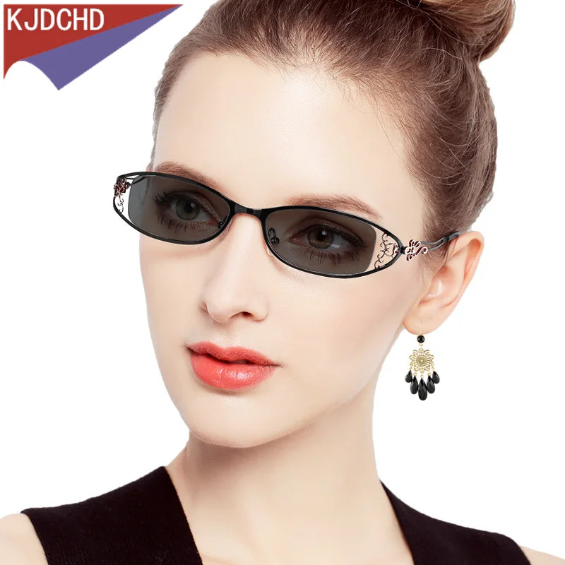Women'S Fashion Glasses With Clear Lenses - Lunettes de lecture photochromiques pour femmes,