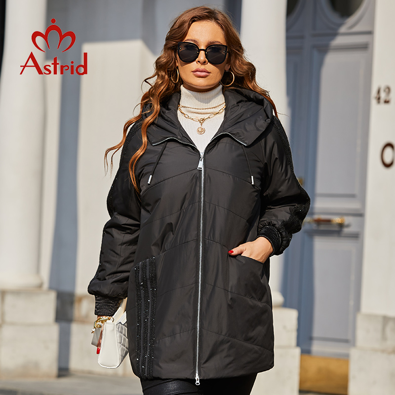 Women'S Fashion Quilted Jacket - Astrid – Parkas de printemps pour