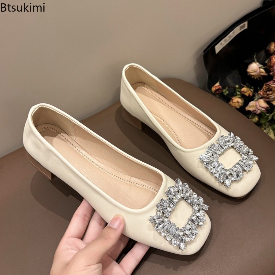 Women Fashion Heels - Nouveautés - Chaussures en cuir souple