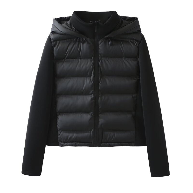 Women'S Fashion Quilted Jacket - Veste matelassée légère en coton à