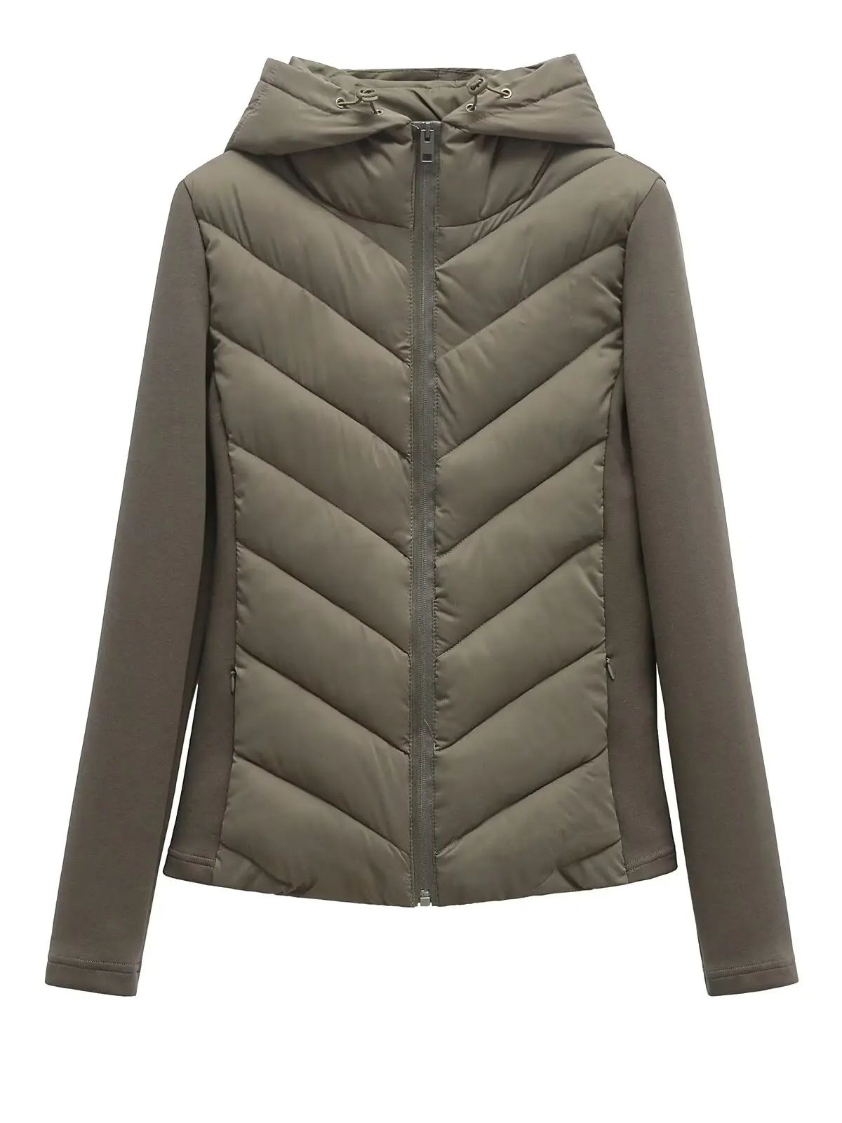 Women'S Fashion Quilted Jacket - 2025 automne hiver femmes élégant Patchwork