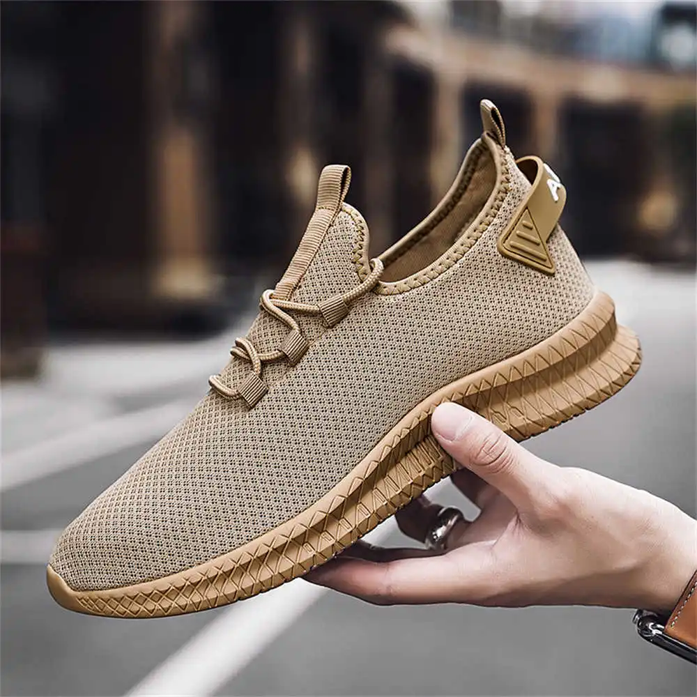 Women'S Yellow Fashion Sneakers - Baskets de course en maille pour