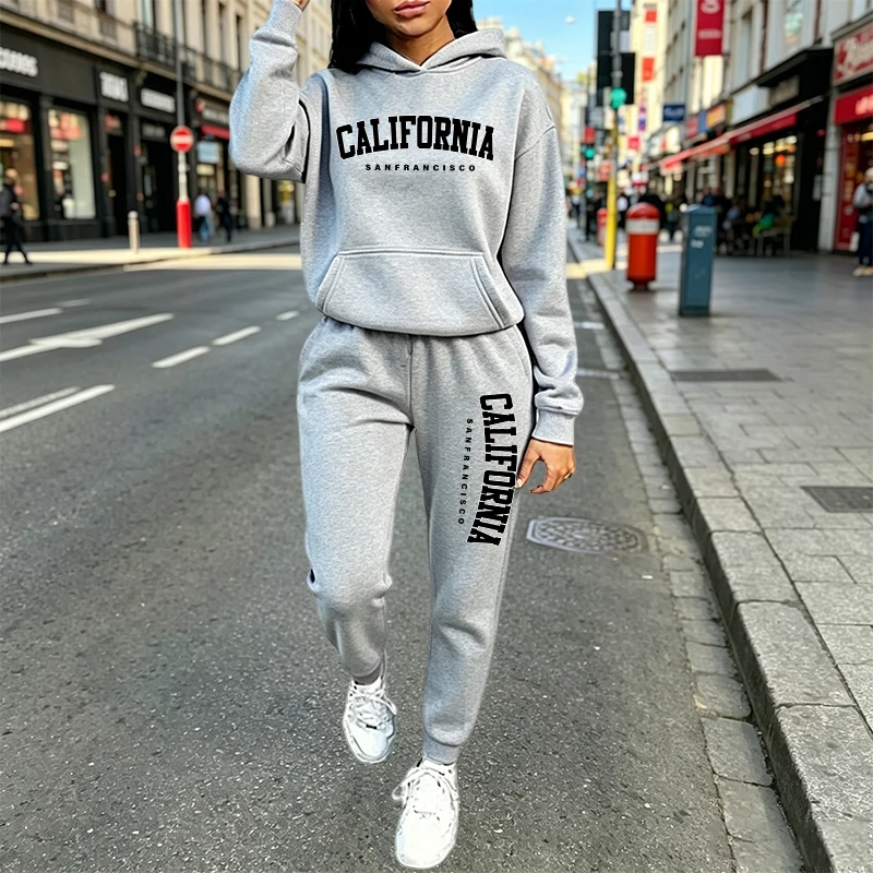 Women'S Fashion Winter 2026 - Ensemble de survêtement décontracté urbain pour