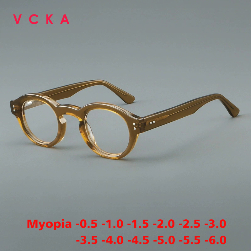 Women'S Fashion Glasses With Clear Lenses - VCKA – lunettes de myopie rondes