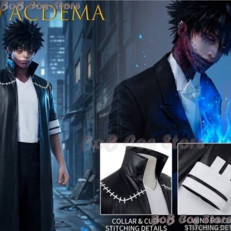 Women'S Fashion Gloves - Costume de cosplay My Acdeia Dabi,