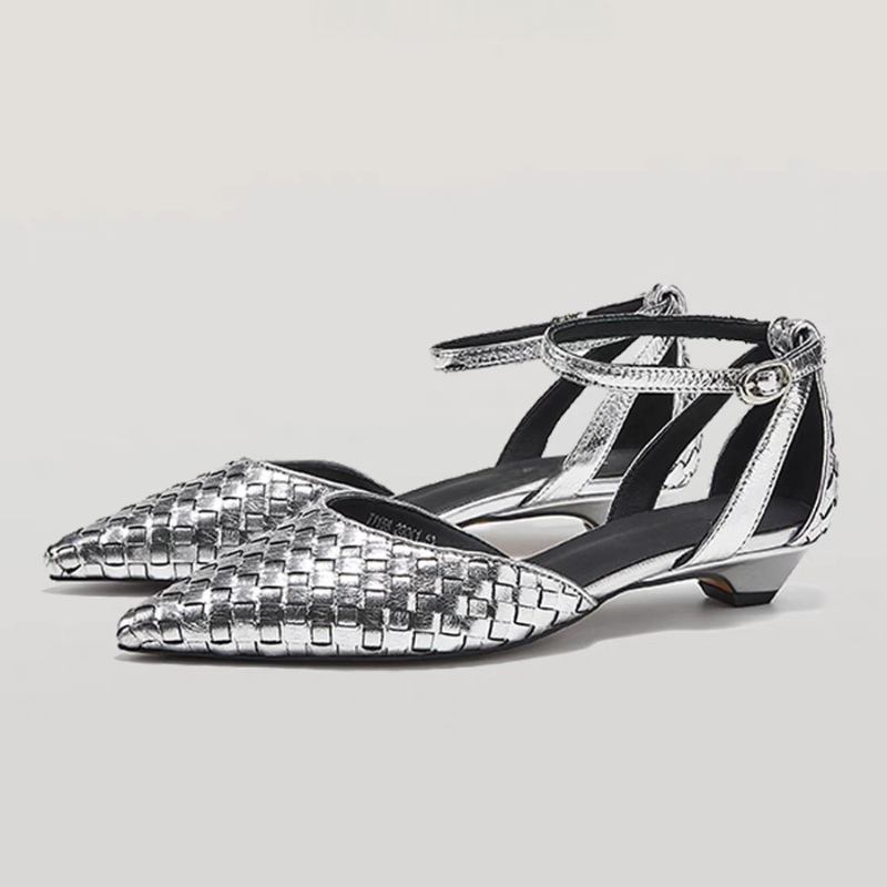 Women'S Fashion Brands - Bout pointu talons bas femmes sandales