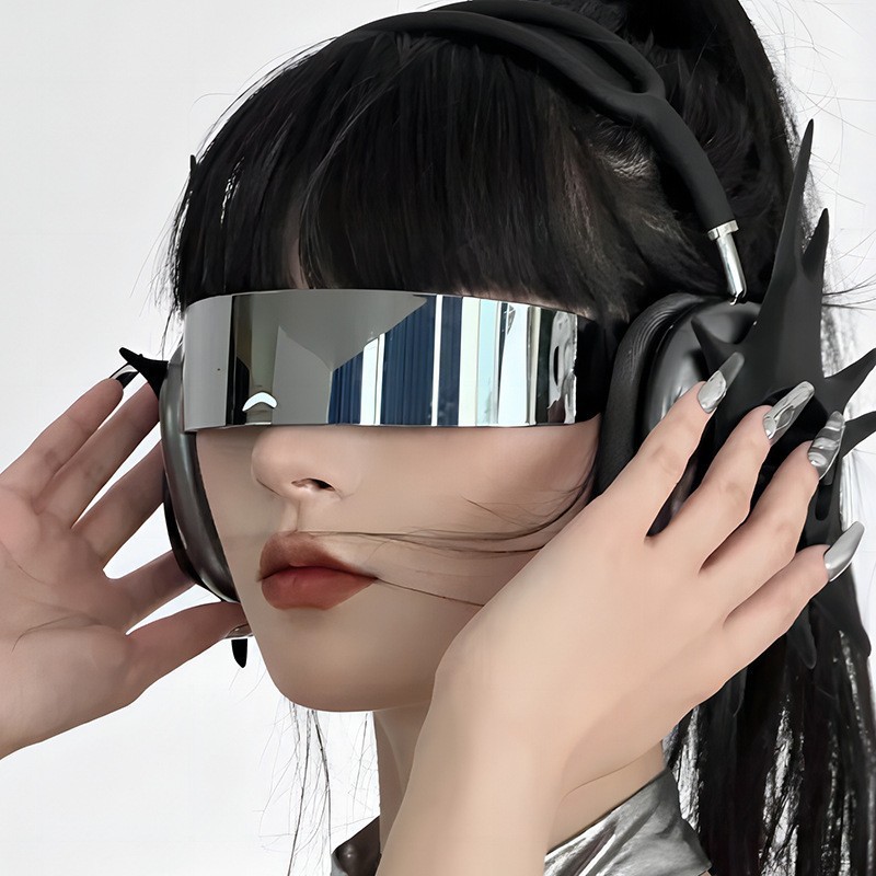 Lunettes de soleil Y2K futuris - Women'S Fashion Visor avis et prix