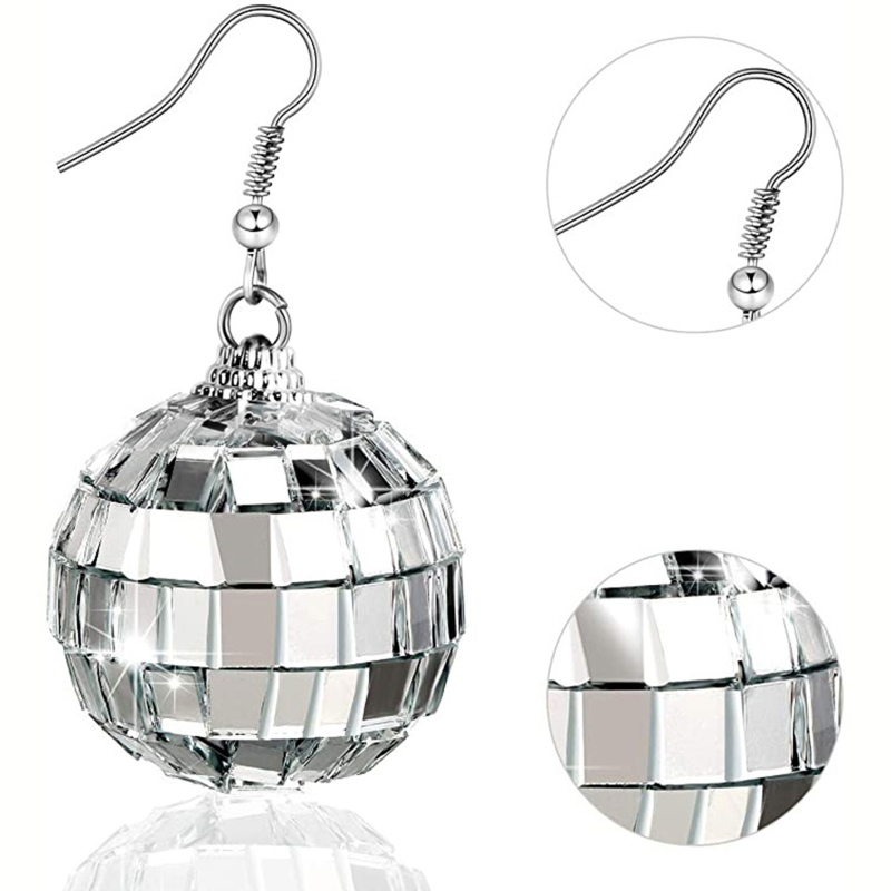 31BB Boucles d'oreilles boule  - Women'S Fashion Of The 70S avis et prix