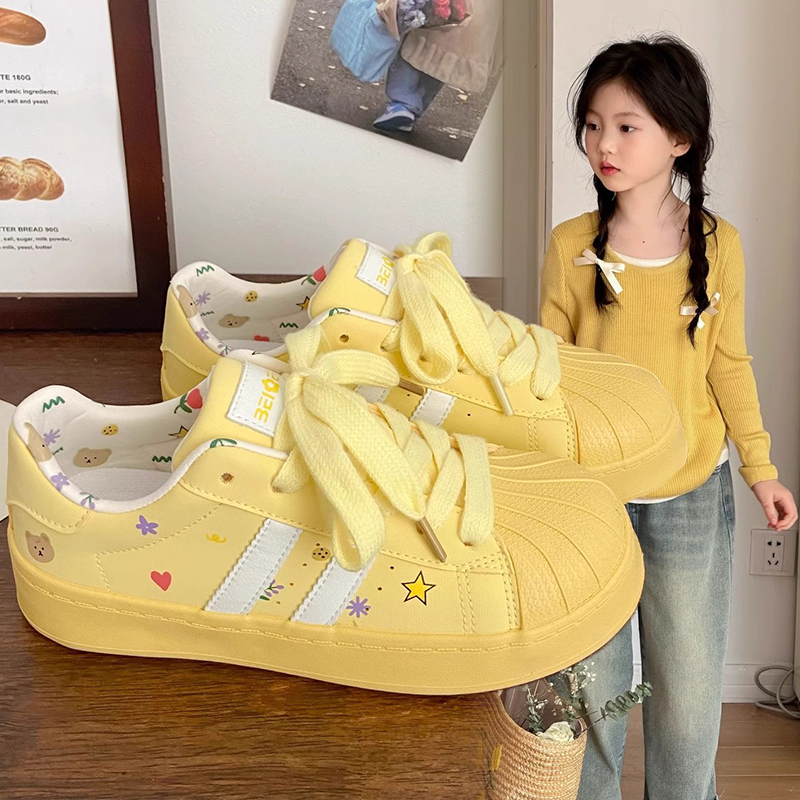 Chaussures de sport pour enfan - Women'S Yellow Fashion Sneakers avis et prix