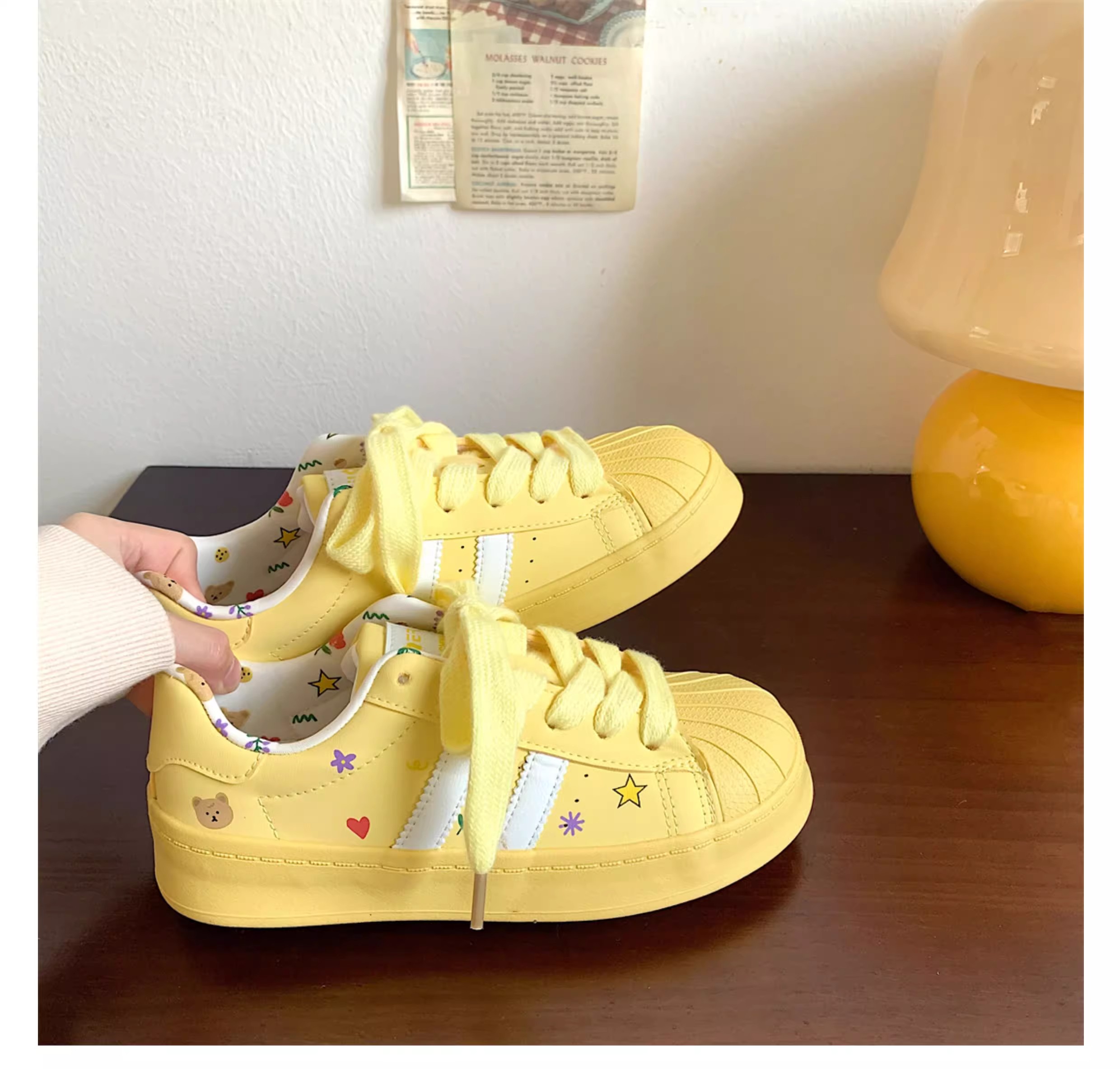 Chaussures de sport pour enfan - Women'S Yellow Fashion Sneakers avis et prix