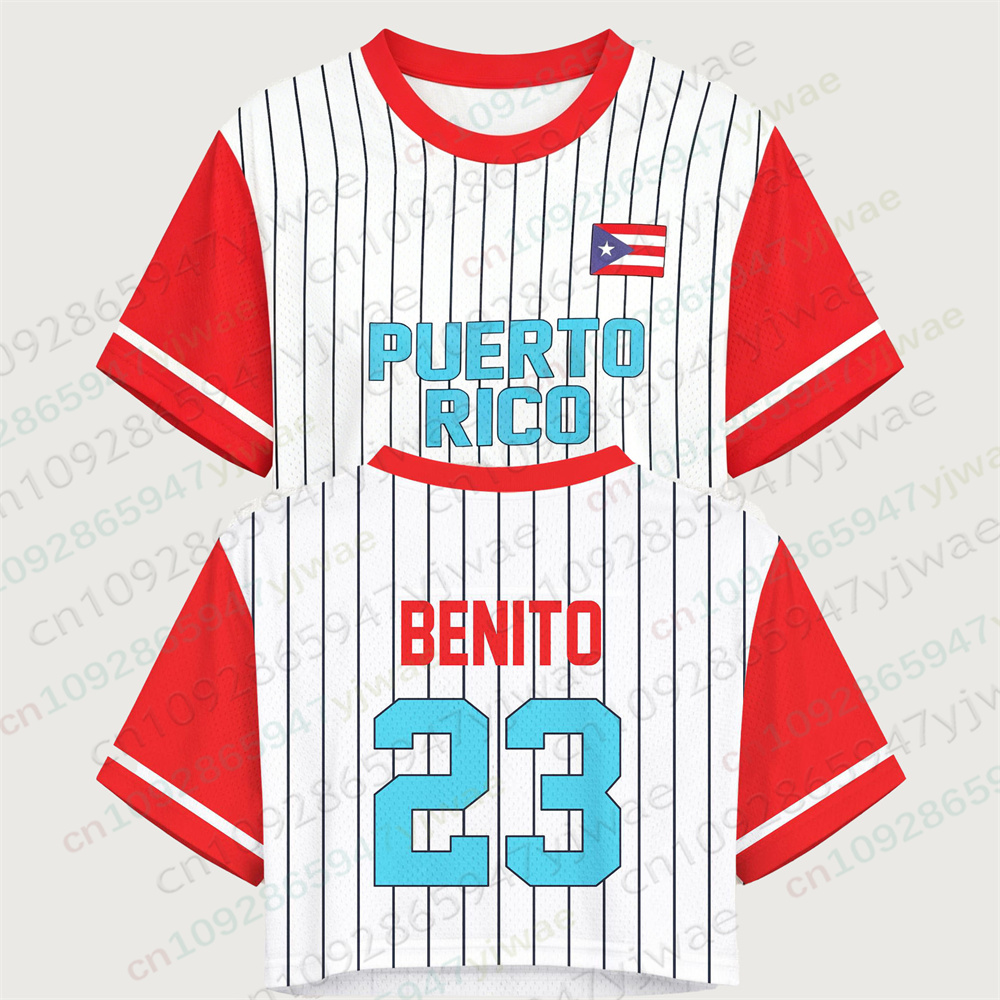 Crop top en jersey Porto Rico, - Women'S Fashion Rugby Shirt avis et prix