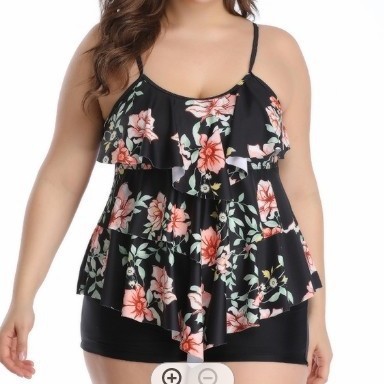 Tankini femme, bikini imprimé  - Crop Top Women avis et prix