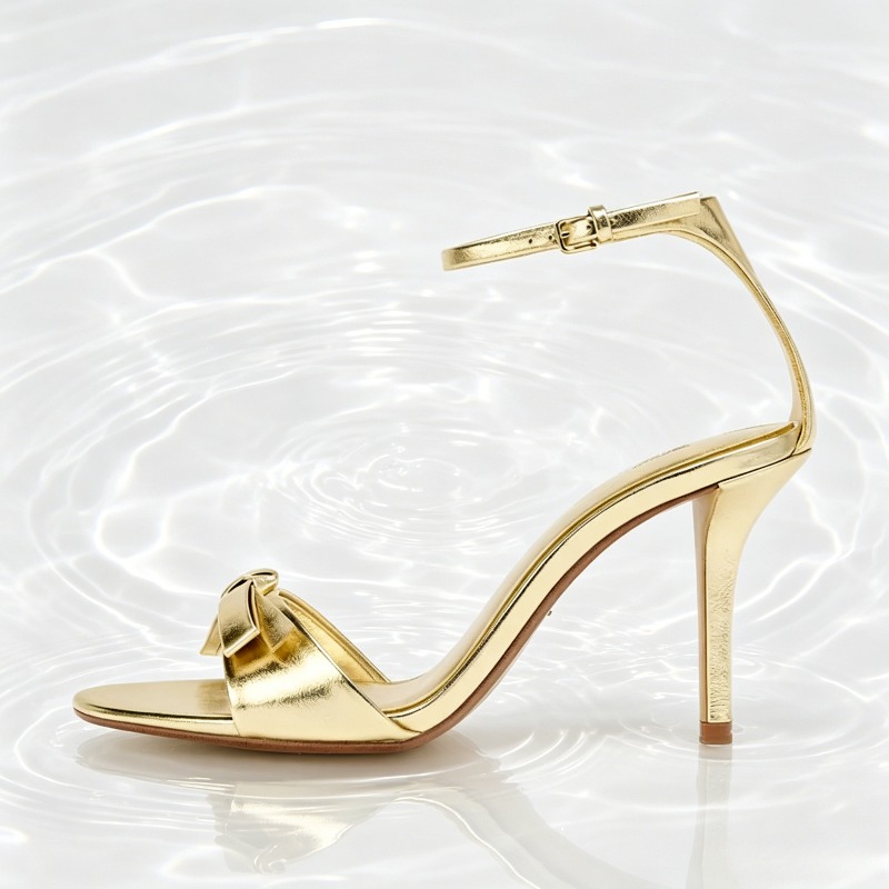 Élégant Golden Bow marque sand - Women'S Fashion Brands avis et prix