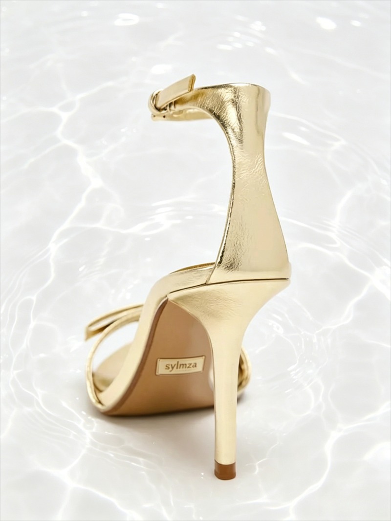 Élégant Golden Bow marque sand - Women'S Fashion Brands avis et prix