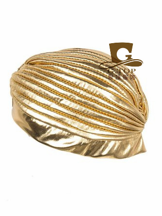 Turban métallique tête envelop - Women'S Fashion Visor avis et prix