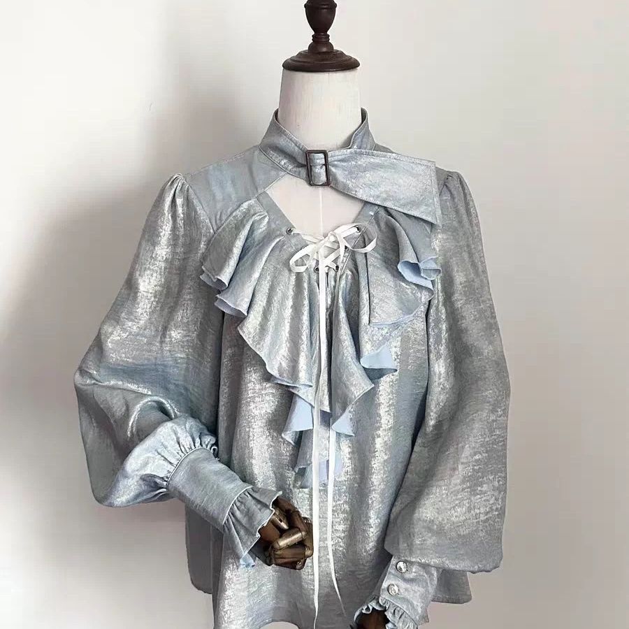 Chemisier Lolita japonais styl - Puff Sleeve Blouse avis et prix