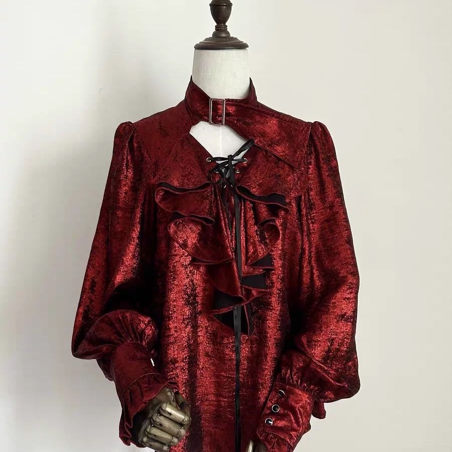 Chemisier Lolita japonais styl - Puff Sleeve Blouse avis et prix