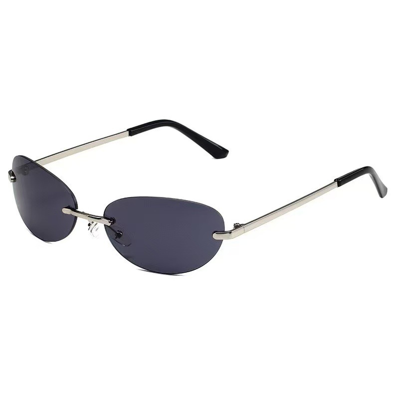 Lunettes de soleil ovales sans - Women'S Fashion Eyeglasses avis et prix