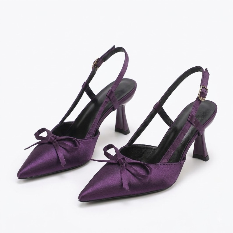 Escarpins élégants pour femmes - Slip Dress Satin avis et prix