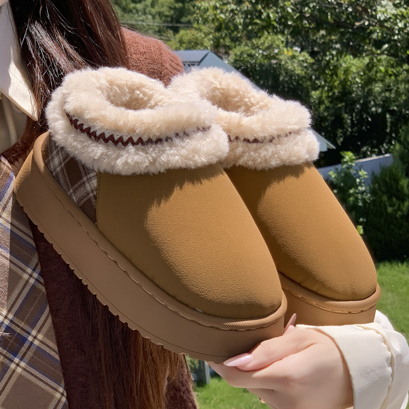 Chaussons moelleux plateforme  - Women'S Fashion Winter 2026 avis et prix