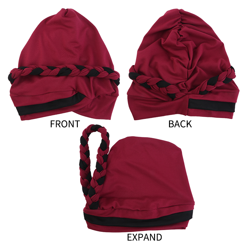 Femmes bohême imprimé tresse T - Women'S Fashion Visor avis et prix
