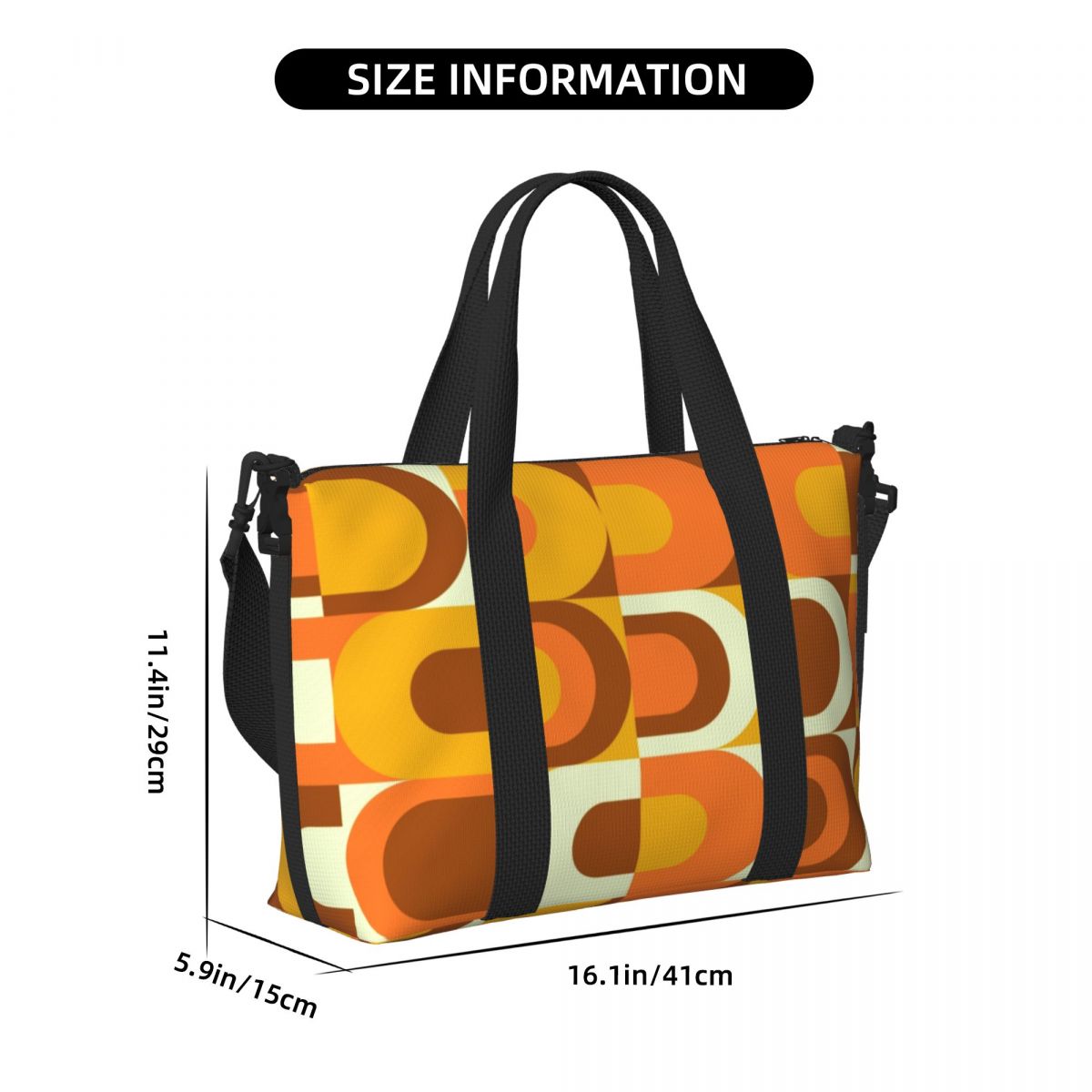 Sac fourre-tout personnalisé p - Women'S Fashion Of The 70S avis et prix