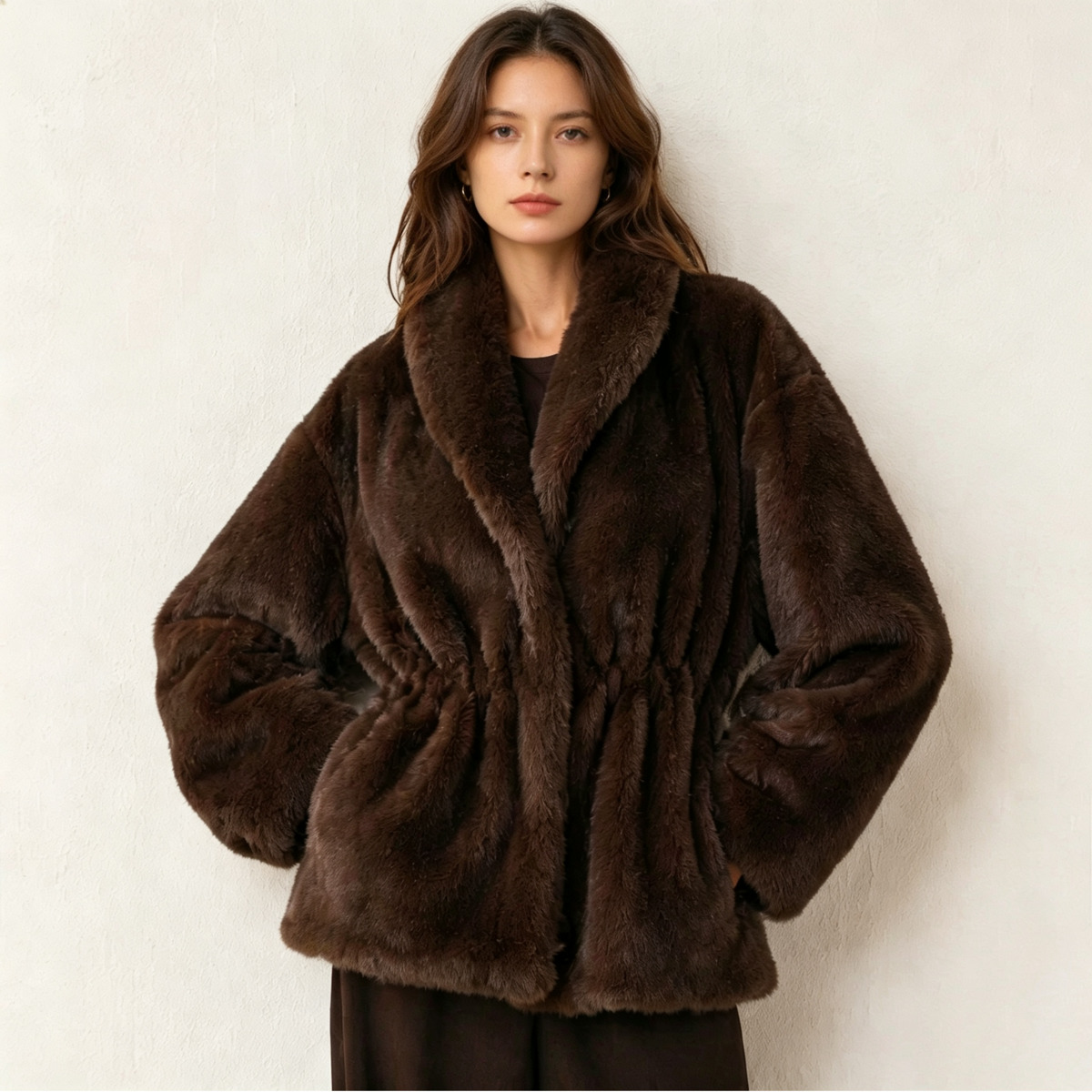 Manteau court matelassé en fau - Women'S Fashion Quilted Jacket avis et prix