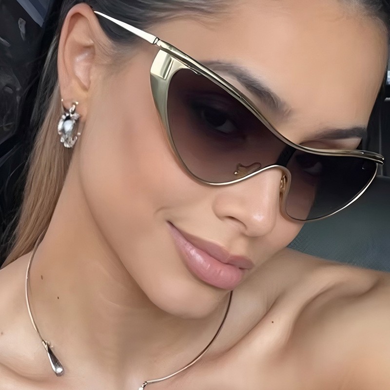 Lunettes de soleil sans montur - Women'S Fashion Eyeglasses avis et prix