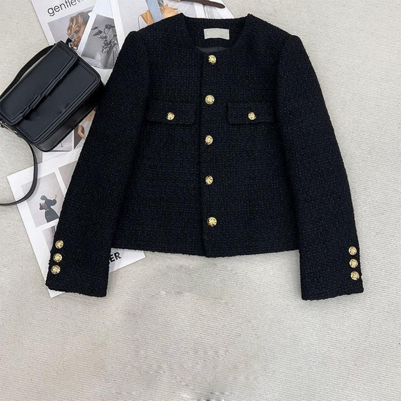 Veste en Tweed Bleu Violi de S - Women'S Fashion Quilted Jacket avis et prix