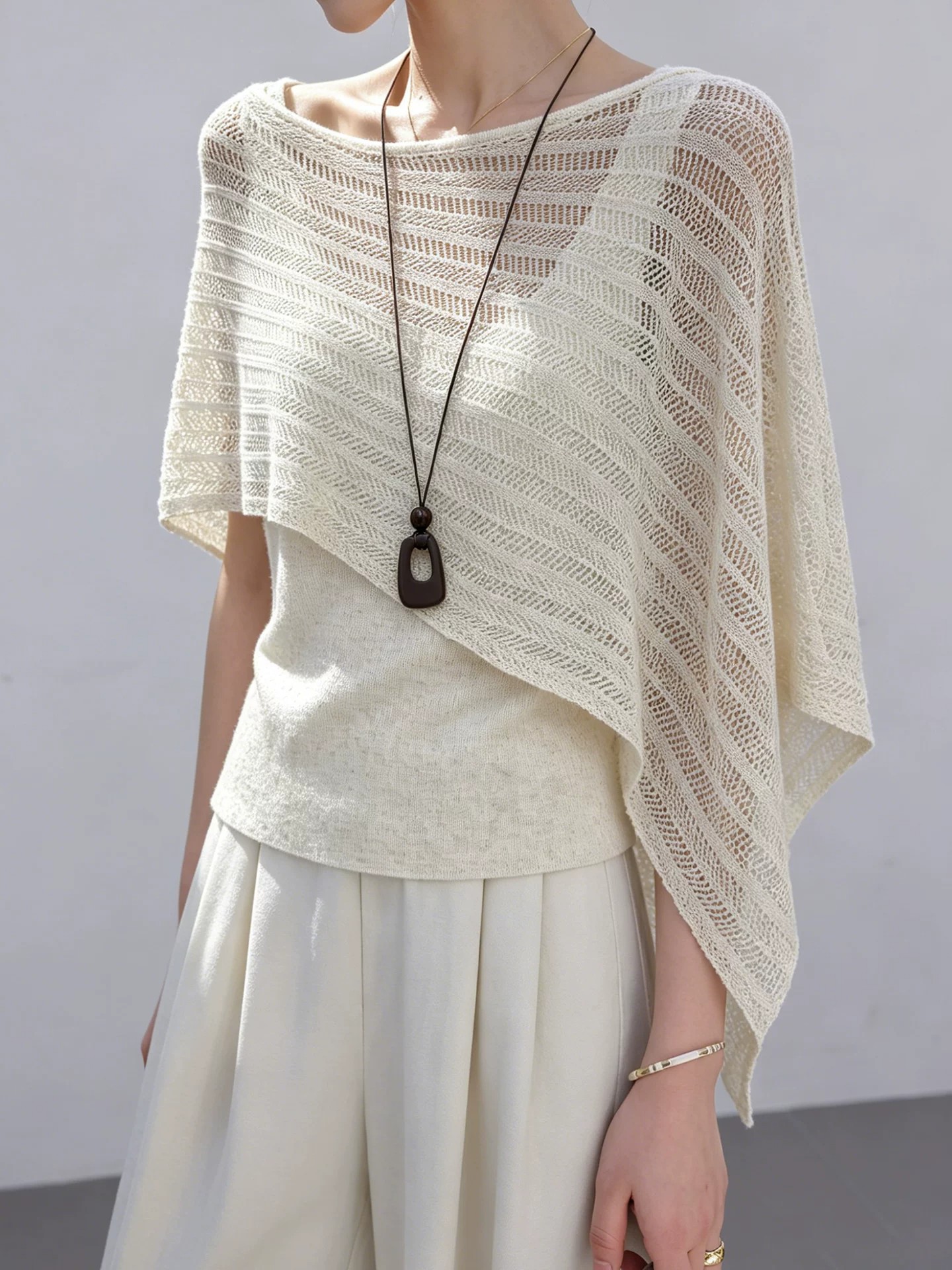Débardeur en tricot blanc à co - Crop Top Women avis et prix