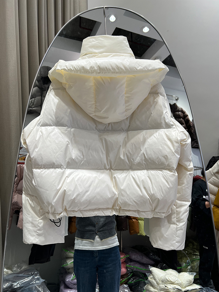 Manteau à capuche en duvet de  - Women'S Fashion Quilted Jacket avis et prix