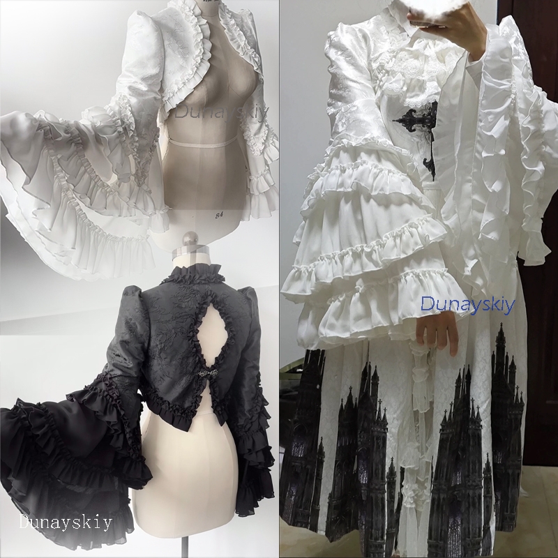Ensemble de superposition Goth - Puff Sleeve Blouse avis et prix