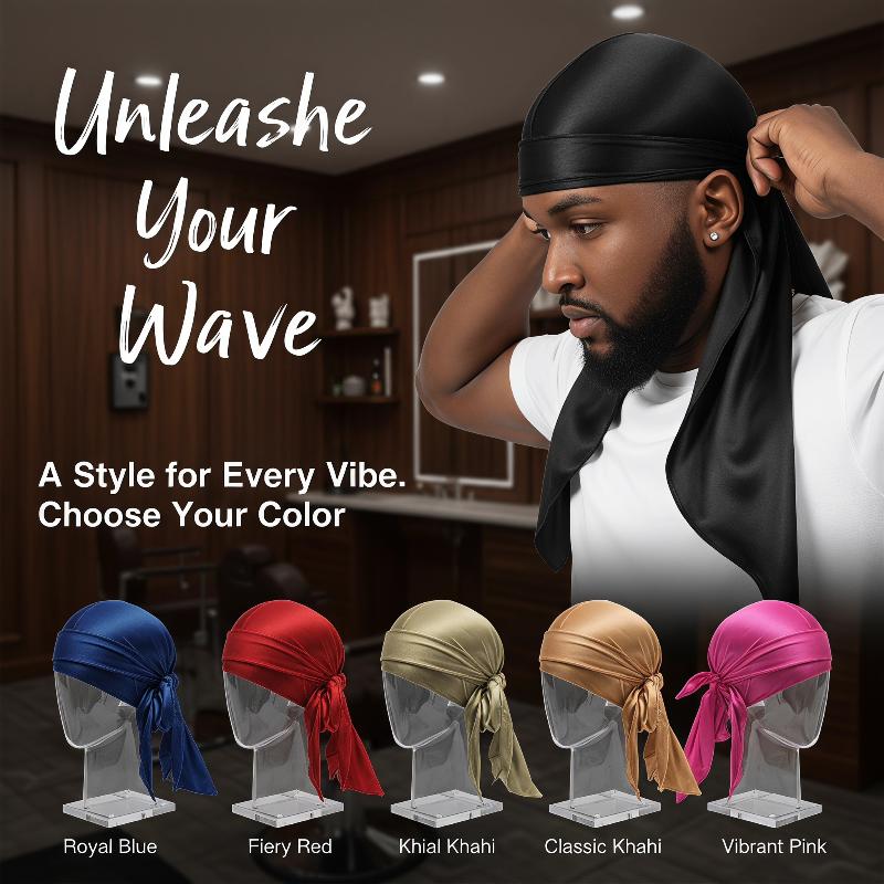 Durag unisexe soyeux à longue  - Women'S Fashion Visor avis et prix