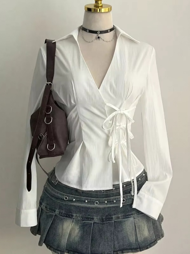 Chemisiers à manches longues t - Women'S Y2K Fashion Aesthetic avis et prix