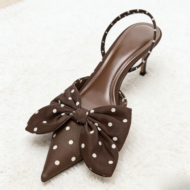 Escarpins de marque marron à p - Slip Dress Satin avis et prix