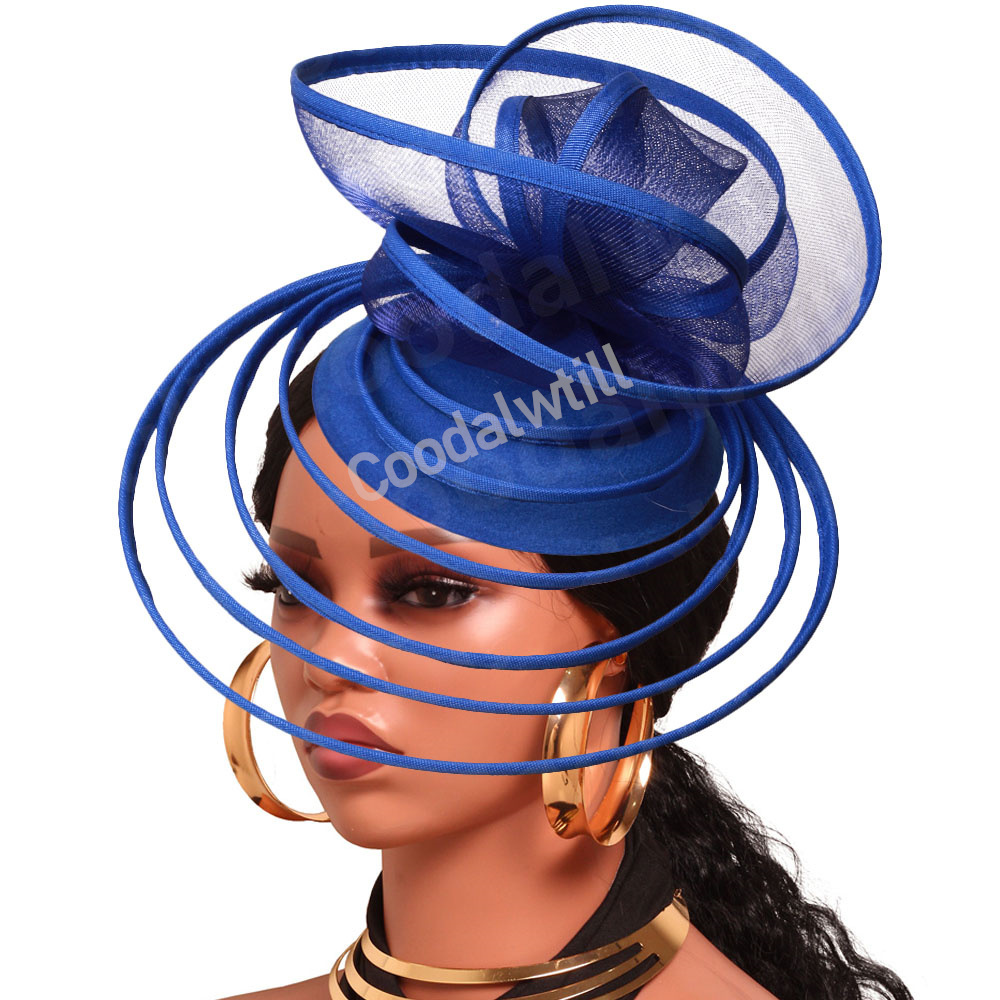 Marron voile Fascinator chapea - Women'S Fashion Visor avis et prix