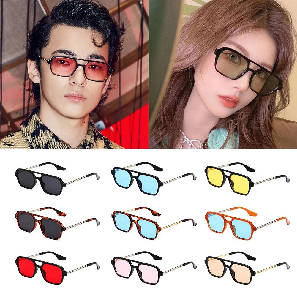 Lunettes de soleil carrées à l - Women'S Fashion Of The 70S avis et prix