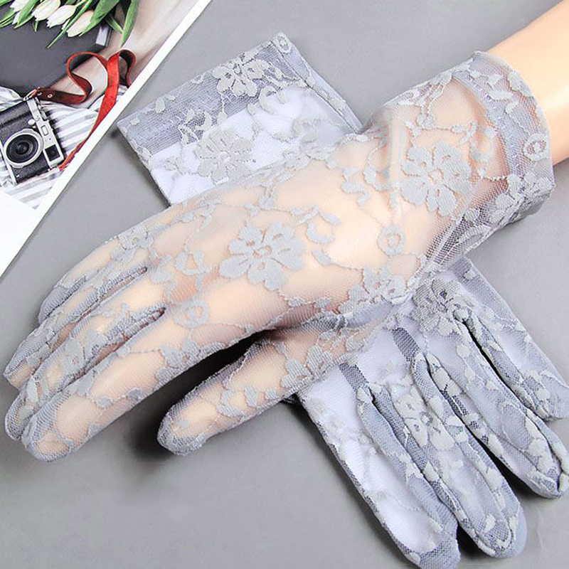 Gants d'été courts en dentelle - Women'S Fashion Gloves avis et prix