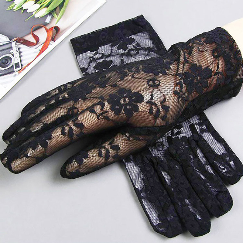 Gants d'été courts en dentelle - Women'S Fashion Gloves avis et prix