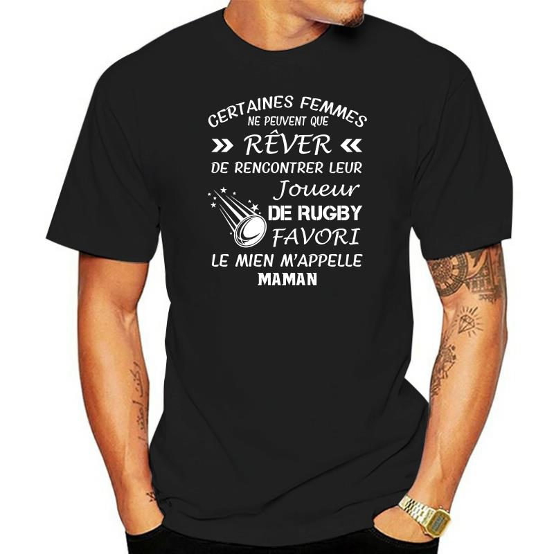 MAMAN RUGBY T-shirt pour homme - Women'S Fashion Rugby Shirt avis et prix
