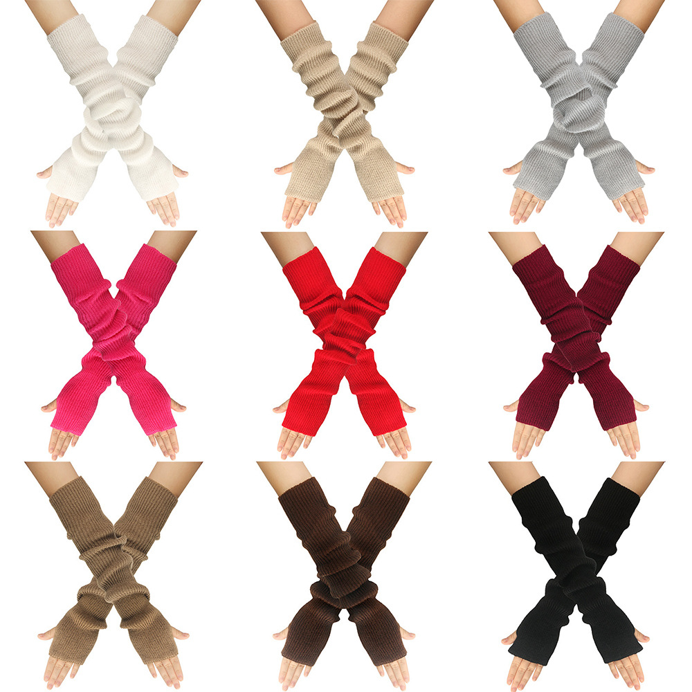 Gants tricotés pour femmes, co - Women'S Fashion Gloves avis et prix