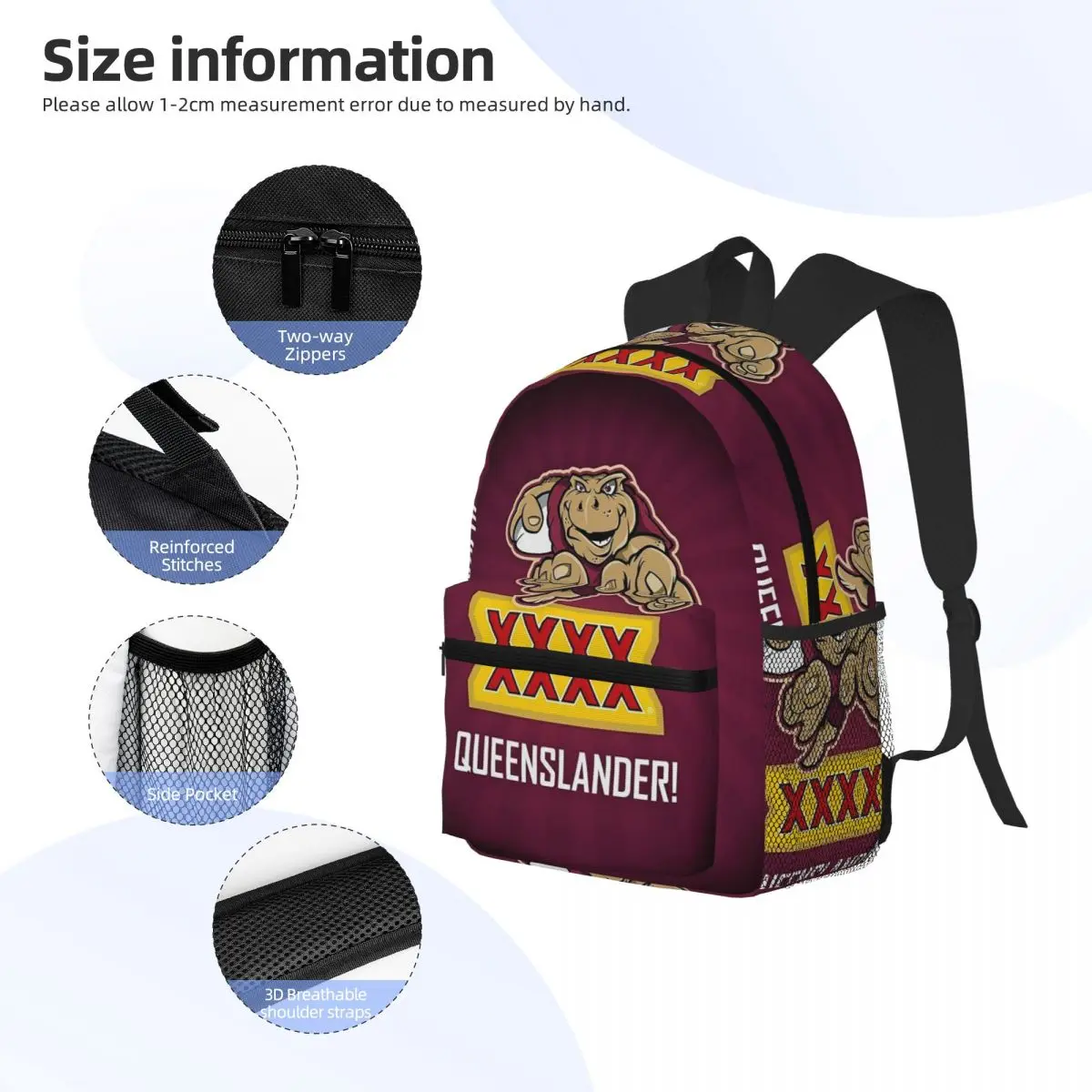 Queensland Maroons Sac à dos p - Women'S Fashion Queensland avis et prix