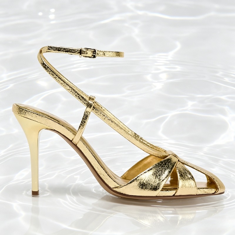 Mode or sandales à talons fins - Women'S Fashion Brands avis et prix