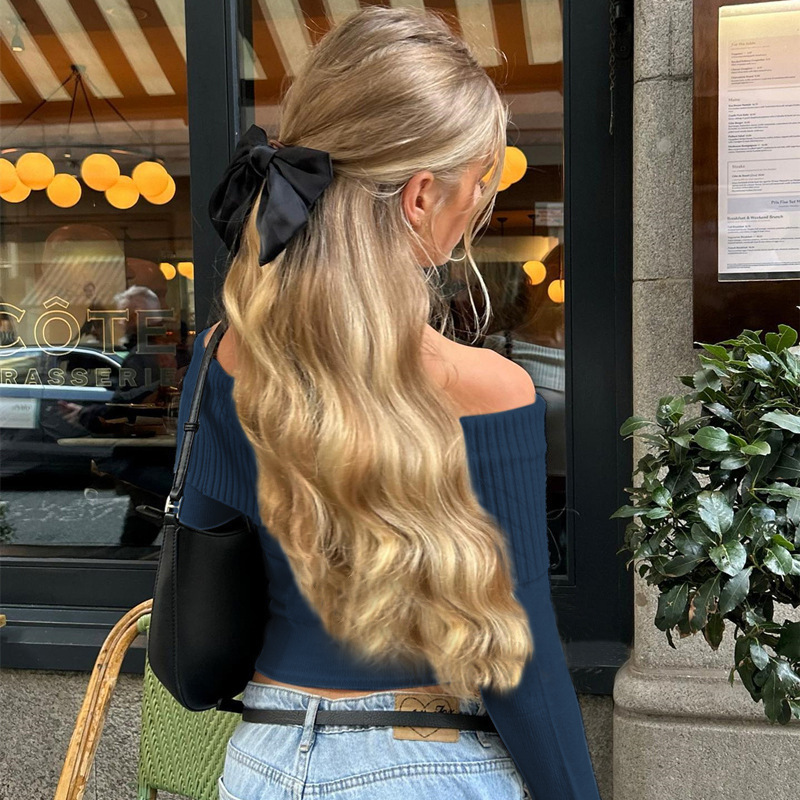 Haut court à épaules dénudées  - Crop Top Women avis et prix