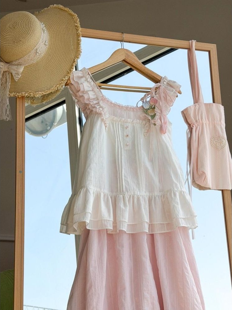 Ensemble deux pièces pour femm - A-Line Skirt Midi avis et prix