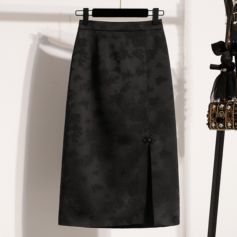 Nouvelle jupe midi fendue tail - A-Line Skirt Midi avis et prix