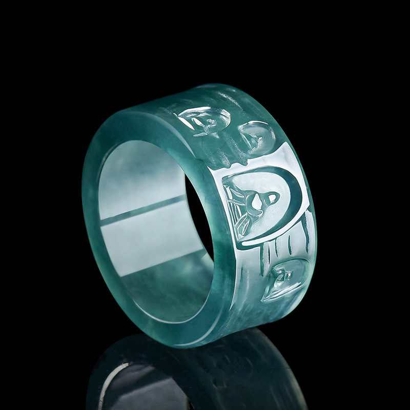 Bague Bouddha en Jadeite Natur - Women Fashion Designers avis et prix